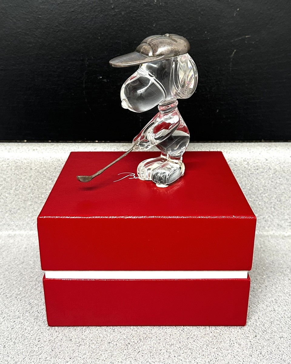 【希少品】Baccarat　SNOOPY彫刻 希少品】Baccarat SNOOPY彫刻 - メルカリ