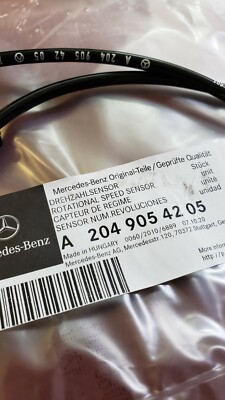 OEM A20490954205 GENUINE MBENZ FL/FR RPM ABS ROTATIONAL SENSOR