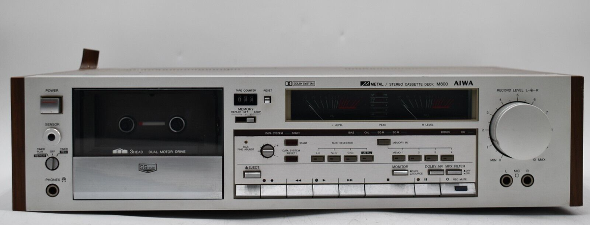 Aiwa M800 AD-M800U Stereo Cassette Deck *READ | eBay