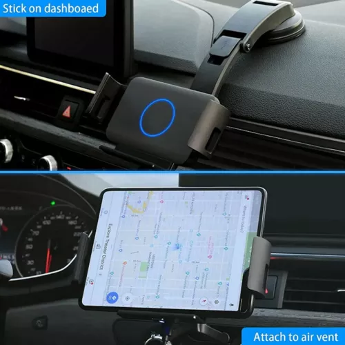 Car Mount Phone Holder Wireless Car Charger Mount For Galaxy Z Fold 2 3 4 6 - Picture 9 of 9