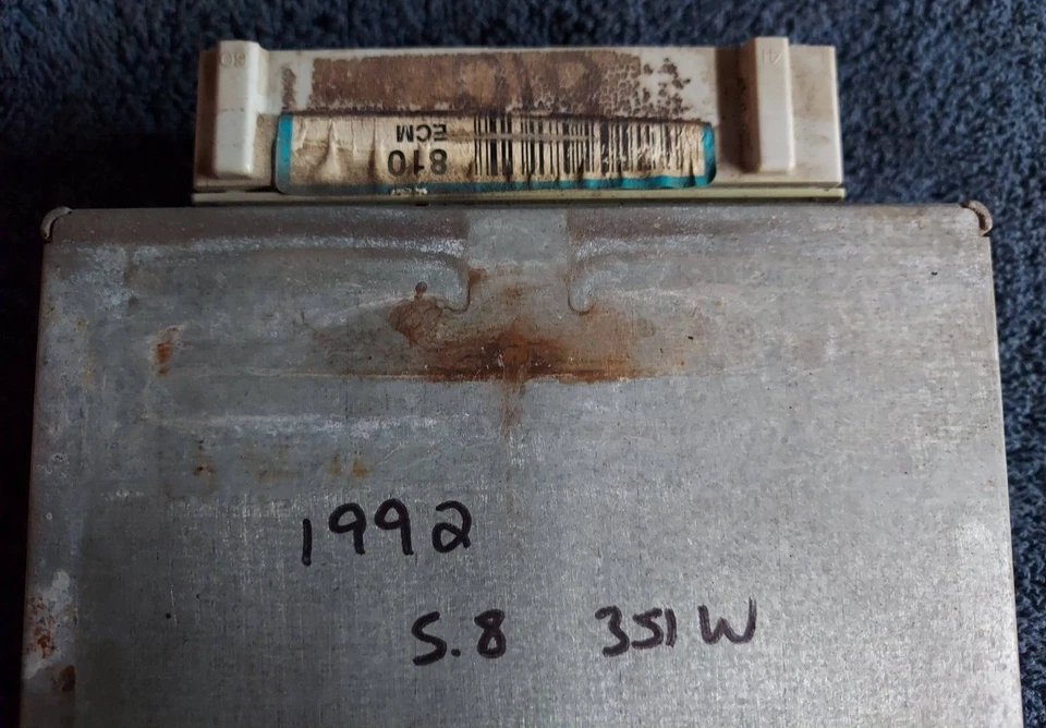 Ford F150 F250 1992 5,8 L 351 W motor unidad de módulo informático ECU ECM Foto 2 de 3