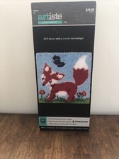 Latch Hook Kit - Fox Design -Zweigart-Artiste New-Opened