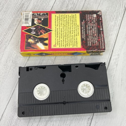 The Runestone VHS 1991 Occult Horror Thriller Cult Classic Scary Movie - Picture 6 of 9
