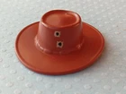 Playmobil Western - @ Large Brown Wide Brim Hole Hat for Cowboys