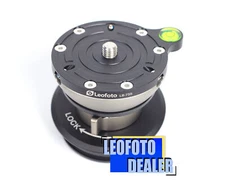 Leofoto LB-75S 75mm Leveling Base with Adapter for 75mm Tripod Bowl
