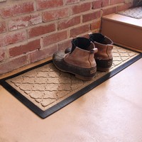 Aqua Shield Cordova Boot Tray Mat 15 X 36 Medium Brown 15 X 36 on sale Aqua Shield Cordova Boot Tray Mat 15 X 36 Medium Brown 15 X 36 on sale