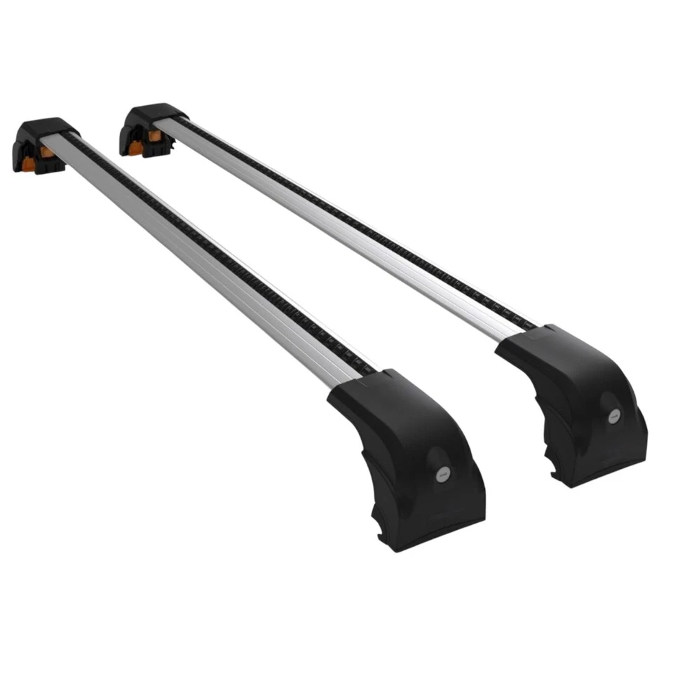 Premium Quality Roof Rack Cross Bar set for Bmw X5 F15 2014 - 2018 - Silver - Image 3 of 4