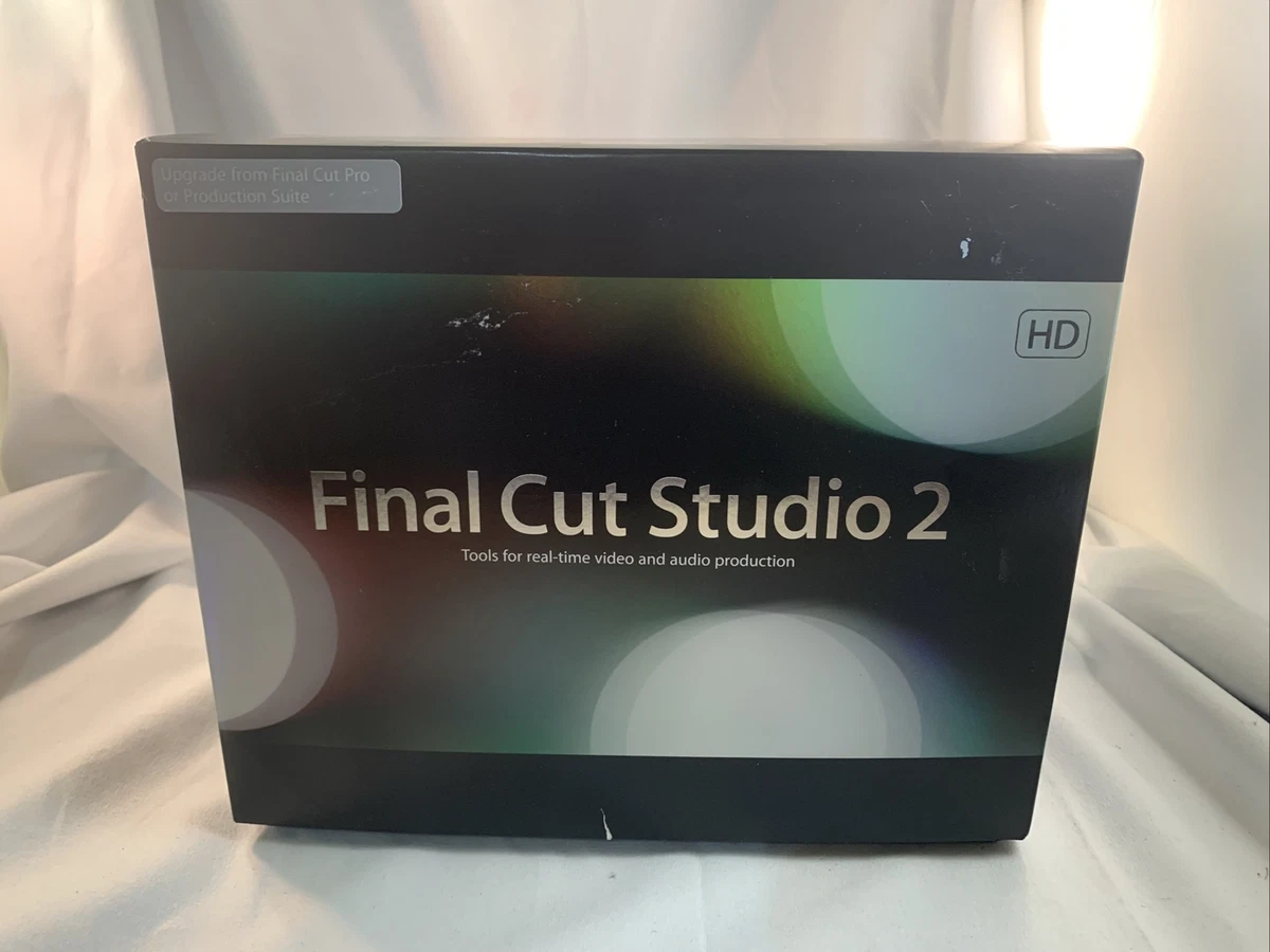 Apple Final Cut Studio 2 Complete with Manuals