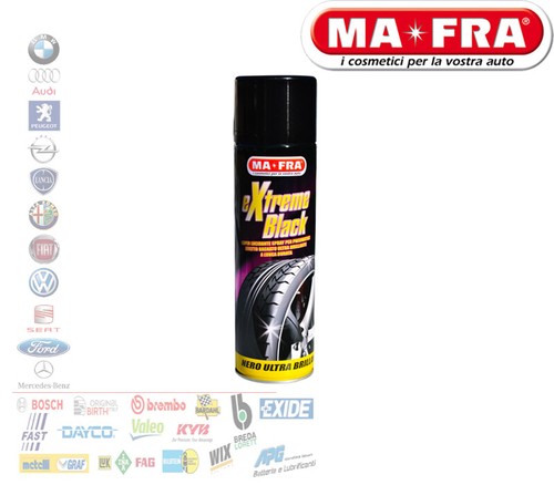 Spray 500 Ml Gomme MA FRA FAST & BLACK Lucidante Gomme Auto Spray - Foto 4