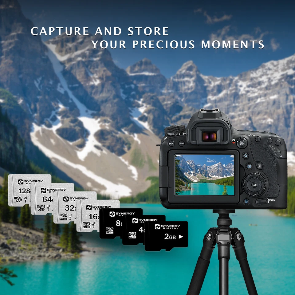 Synergy Digital 8GB, MicroSDHC Memory Cards - Class 10, 20MB/s - Pack of 10 - Image 2 of 4