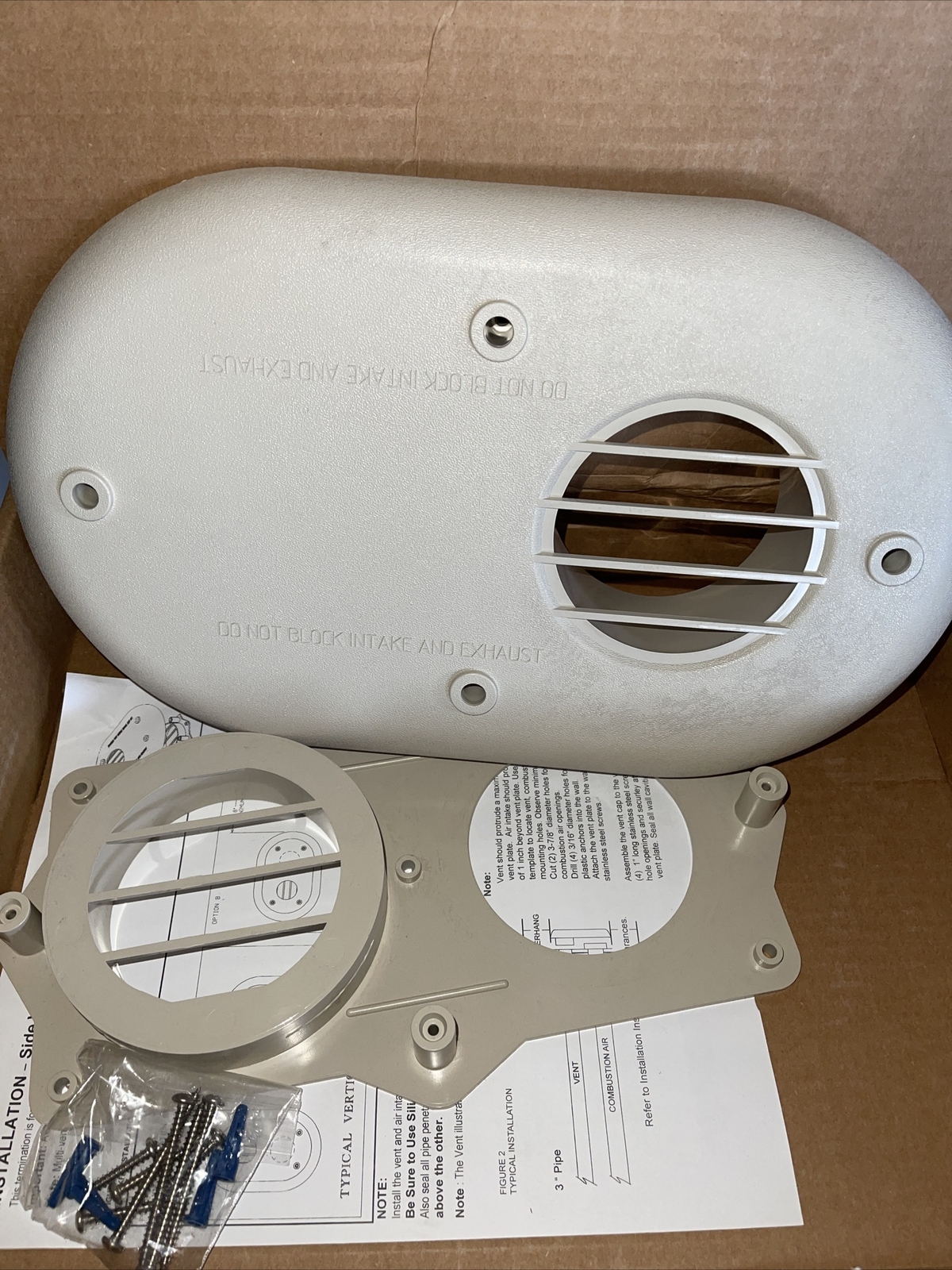 Protech+3%22+Horizontal+Vent+Termination+Kit+SP20286 for sale online | eBay