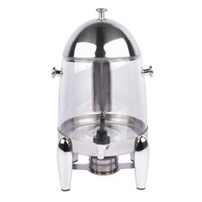 Beverage Dispenser for Hot & Cold Drinks with Ice Core and Stand,Coffee & Chafer