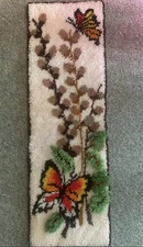 MID CENTURY MODERN RYA HOOK HANGING RUG