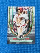 Noelvi Marte 2024 Topps Tribute Green Foil Parallel RC 17/99 Reds Rookie