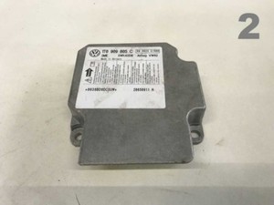 VW Touran 1T Airbagsteuergerät Steuergerät 1T0909605C
