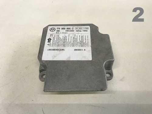 VW Touran 1T Airbagsteuergerät Steuergerät 1T0909605C