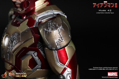Hot Toys Masterpiece DIECAST 1/6 Iron Man Mark 42 MK XLII