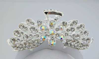 Kirks Folly Fairy Flower Large Hair Claw Clip Sterling  display picture 1
