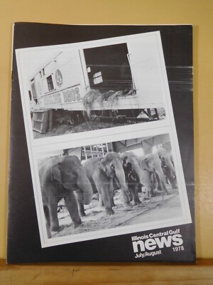 Illinois Central Gulf News 1978 Juli August Tierspuren