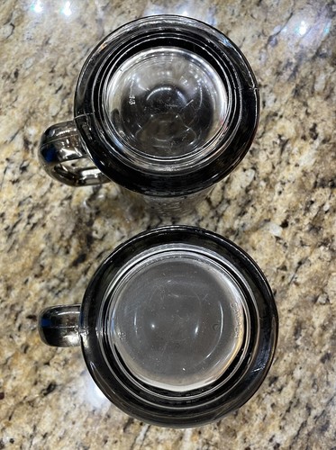 Set of 2 Vintage EPCOT Center Walt Disney World Chrome Mirror Mugs 1980s Rare - Picture 4 of 4