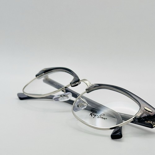 Ray ban eyeglasses Men's Ladies Oval Grey Silver Mod. RB 5154 8162 Clubmaster - Picture 10 of 12