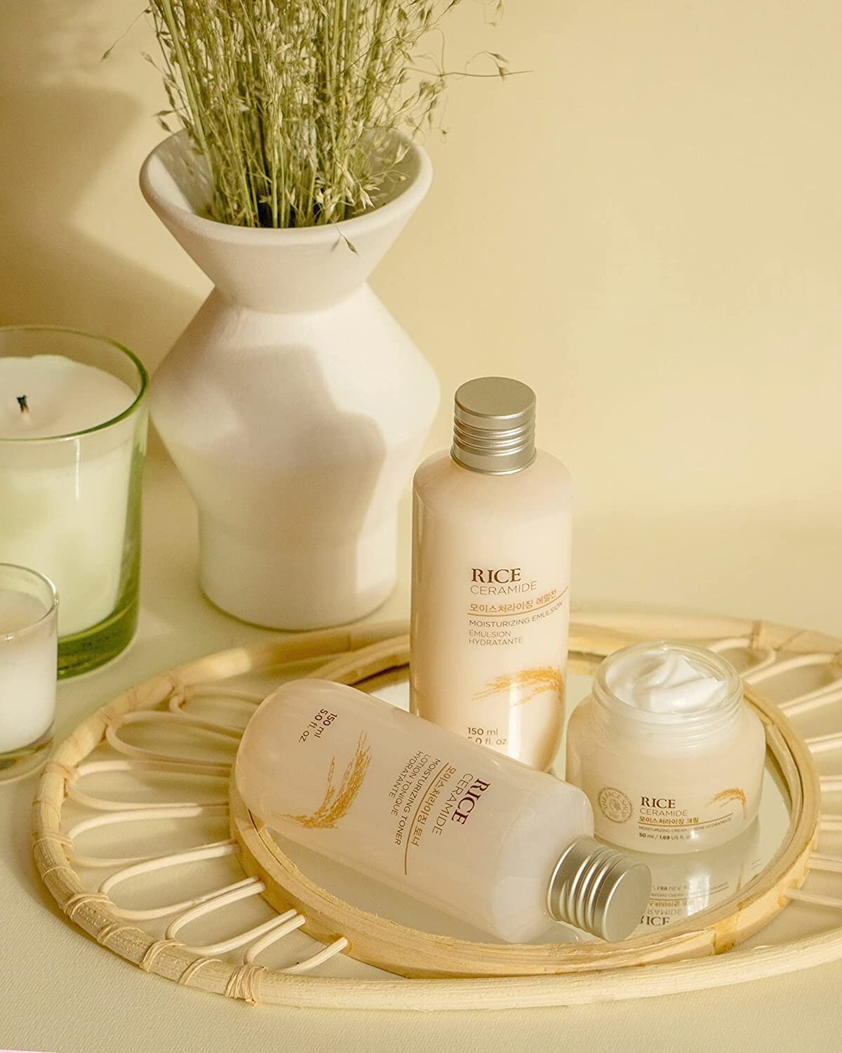 THE FACE SHOP Rice & Ceramide Moisturizing Cream - US SELLER
