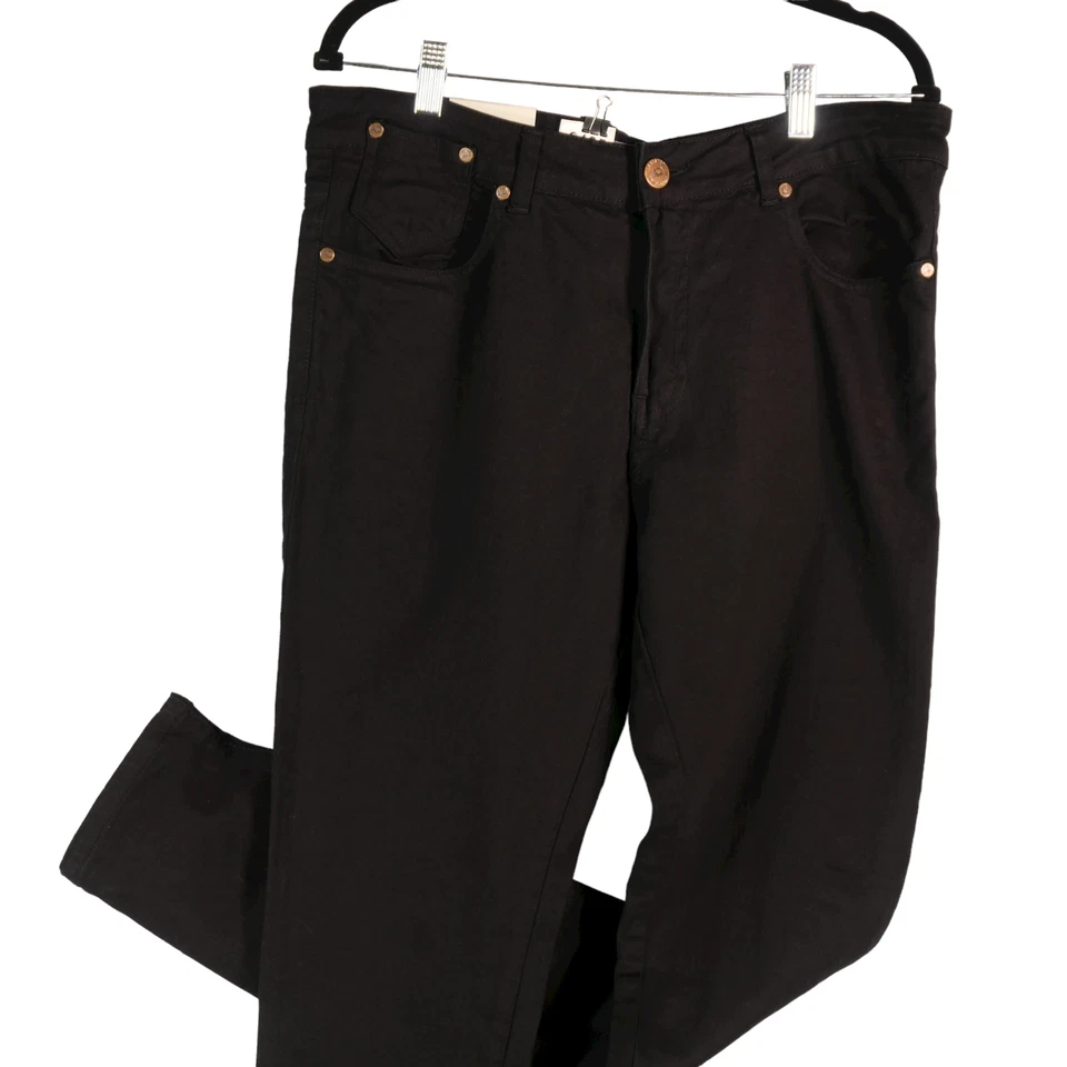 NOVO Arrested Development Spray em Jeans Preto Skinny Masculino Tamanho 38 X 34 Novo com etiquetas - Imagem 2 de 4