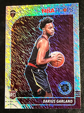 2019-20 NBA Hoops Premium Darius Garland Shimmer Prizm Photo Variation Rookie RC
