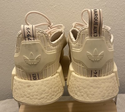 Adidas NMD R1 Men\'s US Size 12 Athletic Sneakers Cream Slip On Training Run Walk Adidas NMD R1 Men main image 4