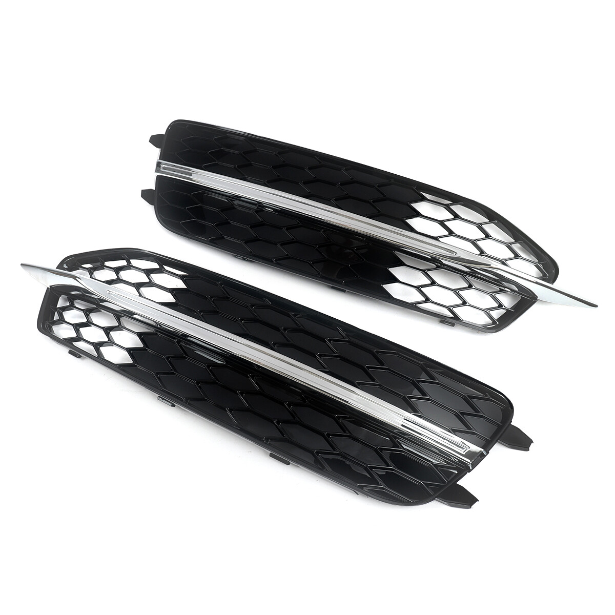 For Audi A6 C7 S Line S6 2012-2014 Honeycomb Front Fog