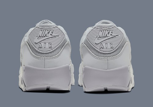 Nike Air Max 90 Recraft Triple Wolf Grey CN8490-001 sz 9 Men's Retro Running - 第 4/6 張圖片