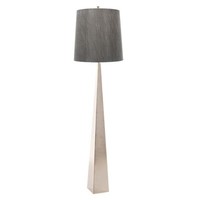 Stehlampe Stehleuchte Wohnzimmerlampe Stahl Nickel H 181 Cm 1 Flammig