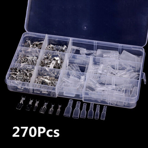 270Pcs / scatola femmina maschio capicorda auto elettrica terminali terminali LO - Bild 4 von 6
