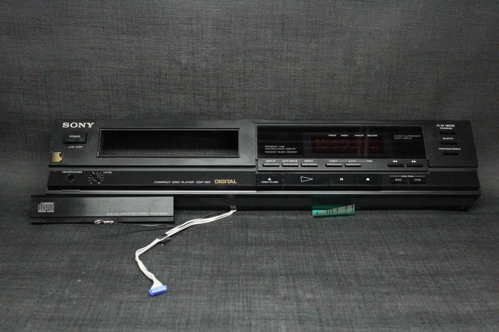 Front Panel Face Plate Screen W/ Electronics
