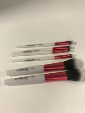 NEW LOT of 6 Ulta Beauty Makeup Brushes - 2 Blush, 2 Eye Shadow, 2 Brow