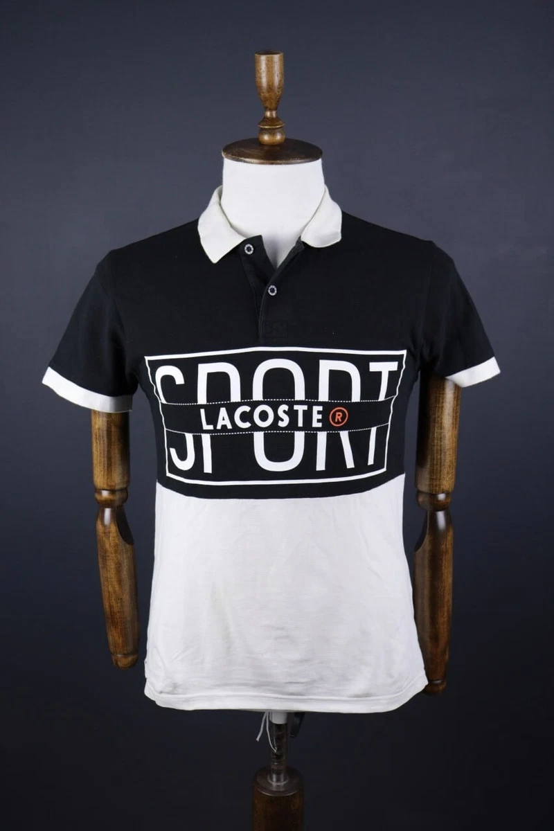 Lacoste big cheap logo polo
