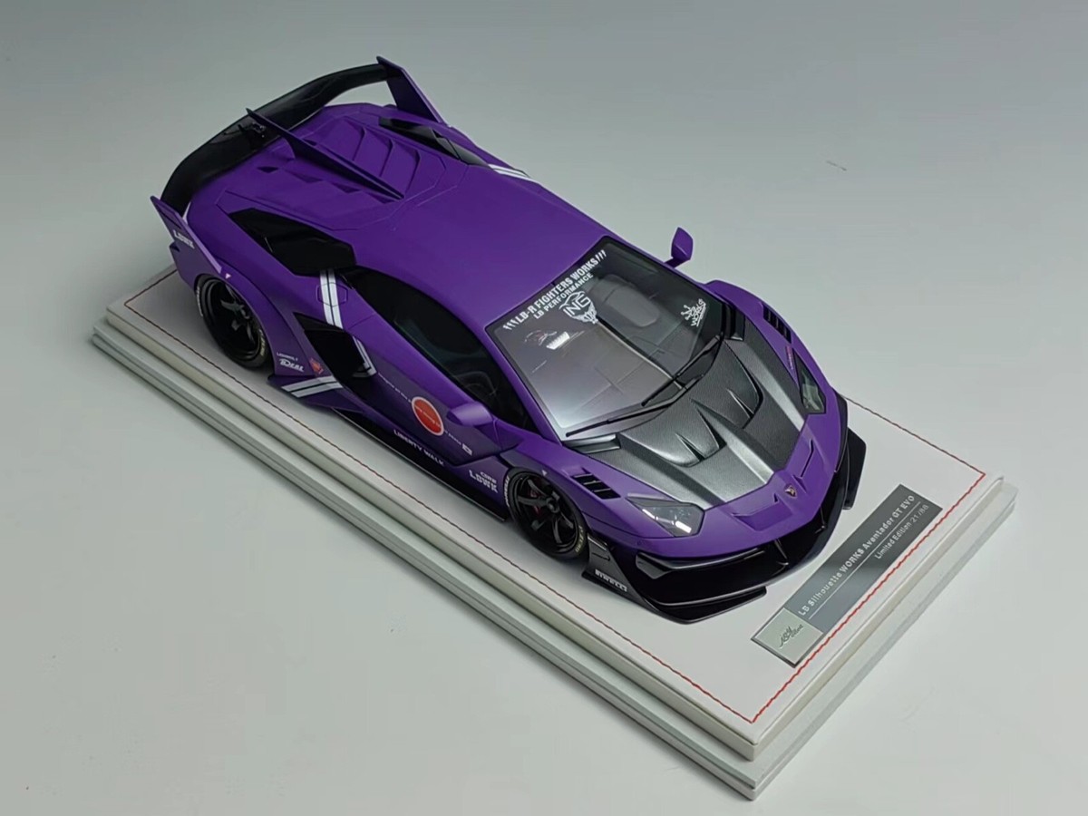 1/18 Ivy Models Lamborghini Aventador GT EVO Liberty walk Matte