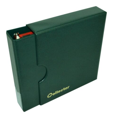 COIN ALBUM IN CASE FOR 200 COINS 50p £1 £2 €1 €2 - COLLECTOR BOOK FOLDER ETUI - Picture 37 of 50