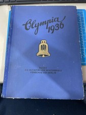 Die Olympischen Spiele Olympia 1936 German Olympics Band 1 Hardcover Book Berlin