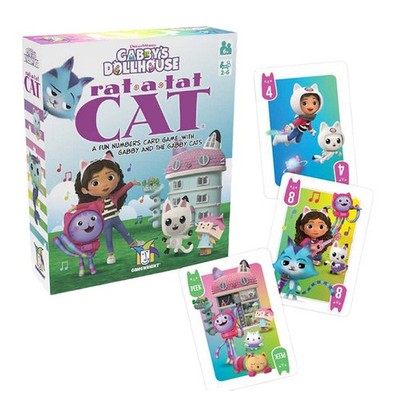 GMW265 Gamewright Rat-a-Tat Cat: Gabby's Dollhouse