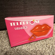 Lip Shaped Corded Novelty Telephone WX-3016 Red, Redial, Tone/Pulse, Pause
