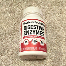 Physician's Choice Digestive Enzymes 60 Capsules Exp 04/09/2028