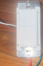 Amazon Basics Smart Dimmer Wall Switch SD29 White Wi-Fi App-Controlled Decorator