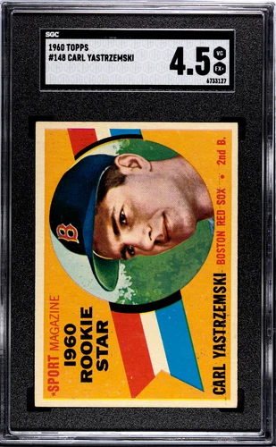 1960 Topps Carl Yastrzemski #148 SGC 4.5