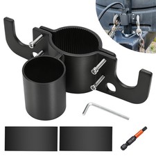 Universal Trailer Towing Chain Organizer W 7-way Plug Holder For Rv Camper Boat