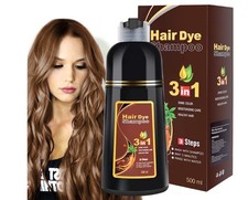 IIIMEIDU Chestnut Brown Hair Dye, Herbal Hair Color for Gray Hair Coverage