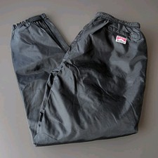 Marlboro Pants Mens Extra Large Unlimited Fleece Lined Nylon Cinched Track Gorp