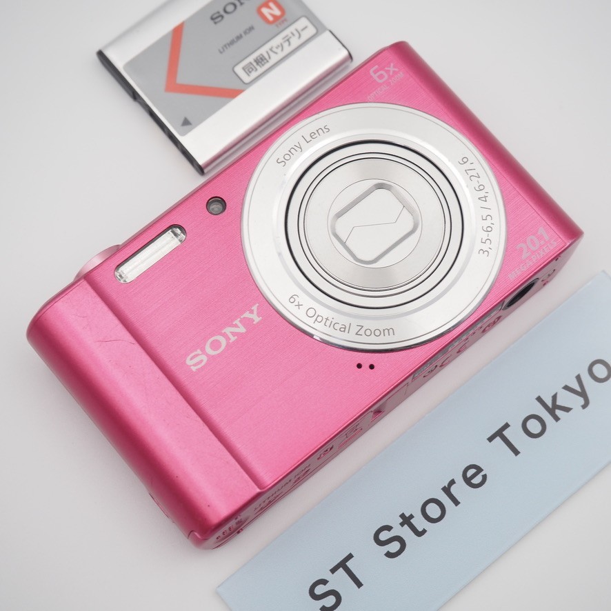 Mint] Sony Cyber-shot DSC-W810 Pink 20.1MP Compact Digital Camera