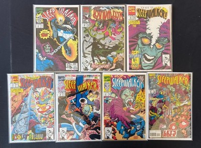 Sleepwalker Comic Lot (Issues 11-15, 18, 27) VF/NM Condition Ghost Rider Feature