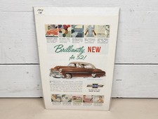 1952 Chevrolet Bel Air Magazine Ad Original Vintage Car Auto Ephemera 1952 Chevrolet Bel Air Magazine Ad Original Vintage Car Auto Ephemera